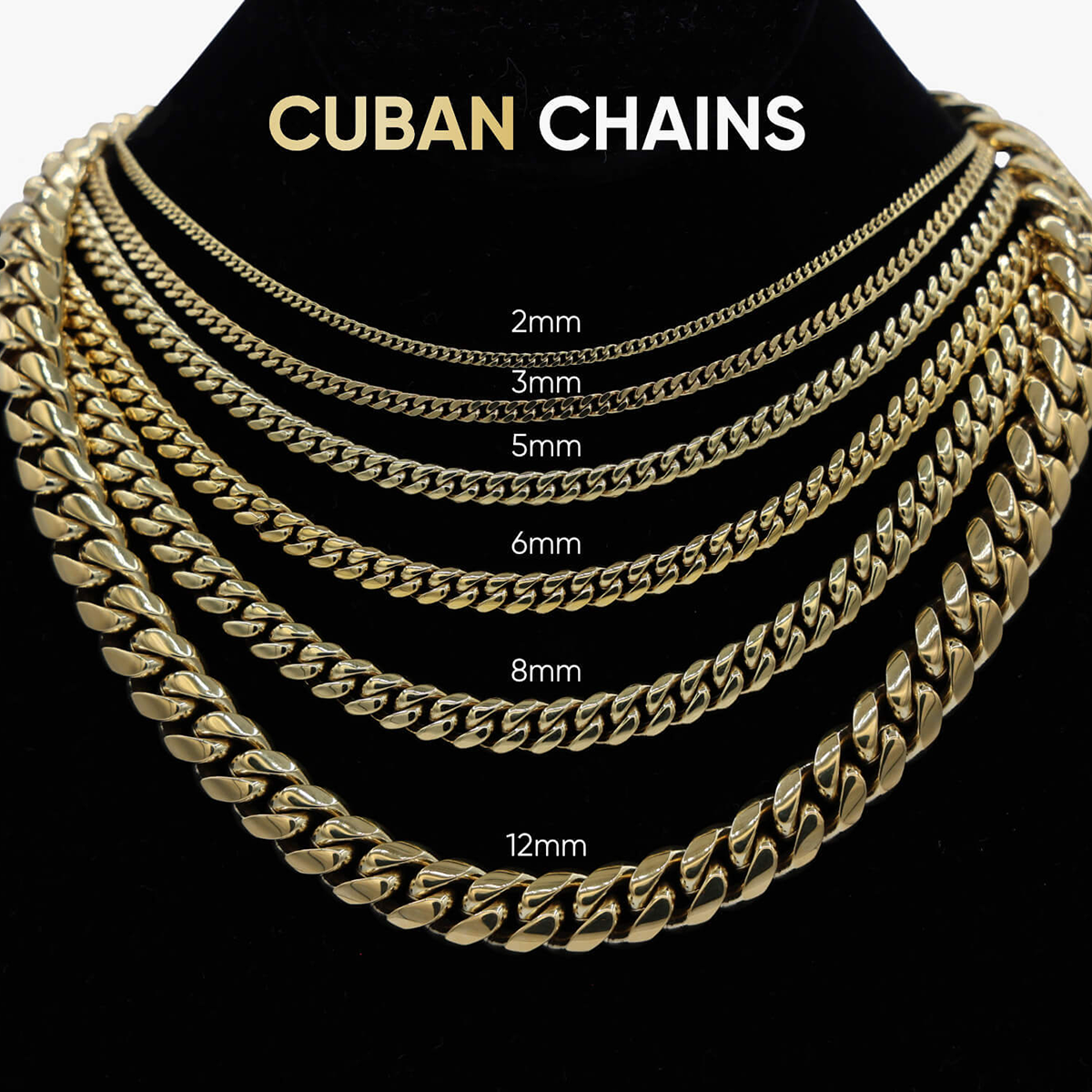South Beach Cuban? Chain in Rose Gold- 8mm